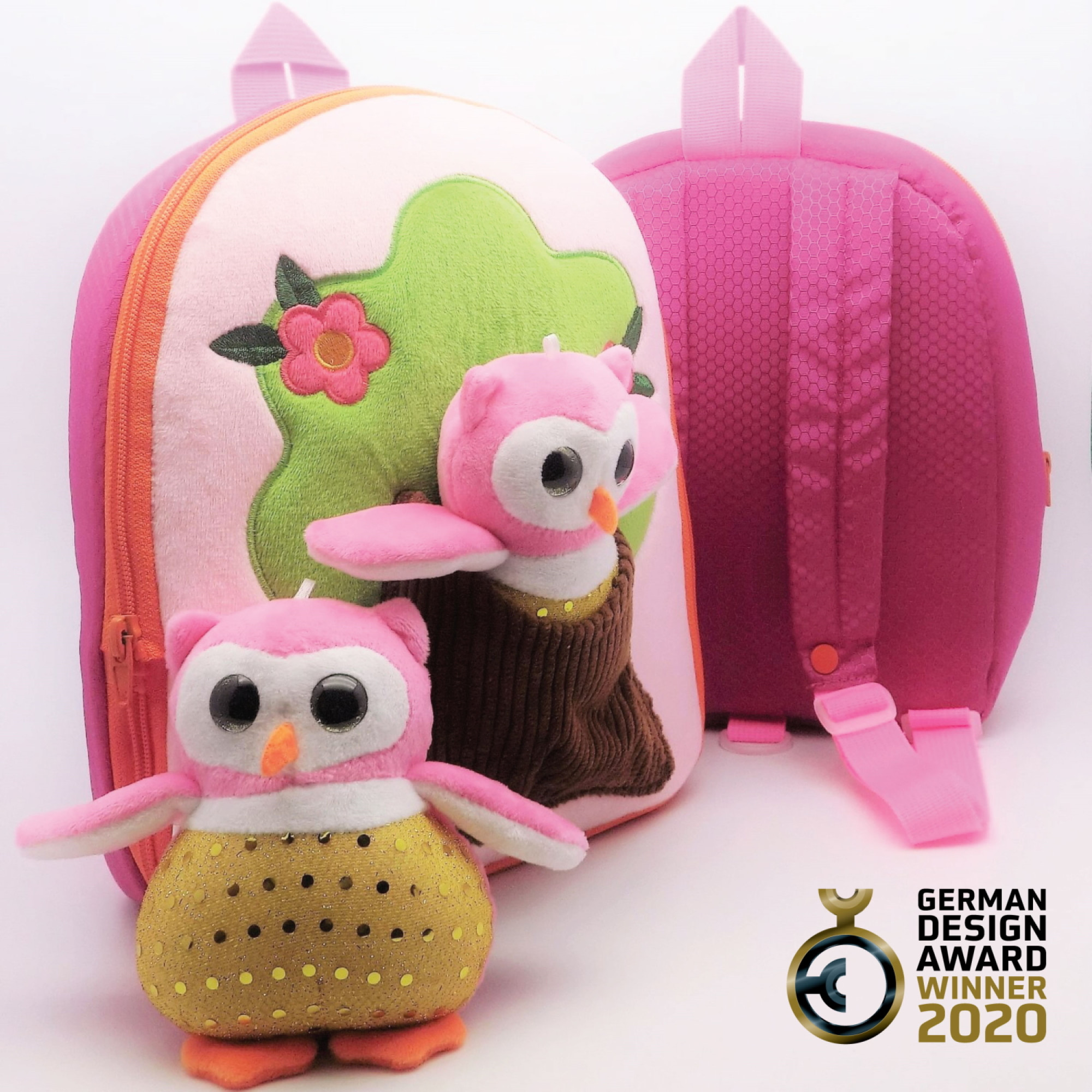 3D Bird from a Trunk Energy Saving and Carbon Reduction Kids Backpack-FOBP2303