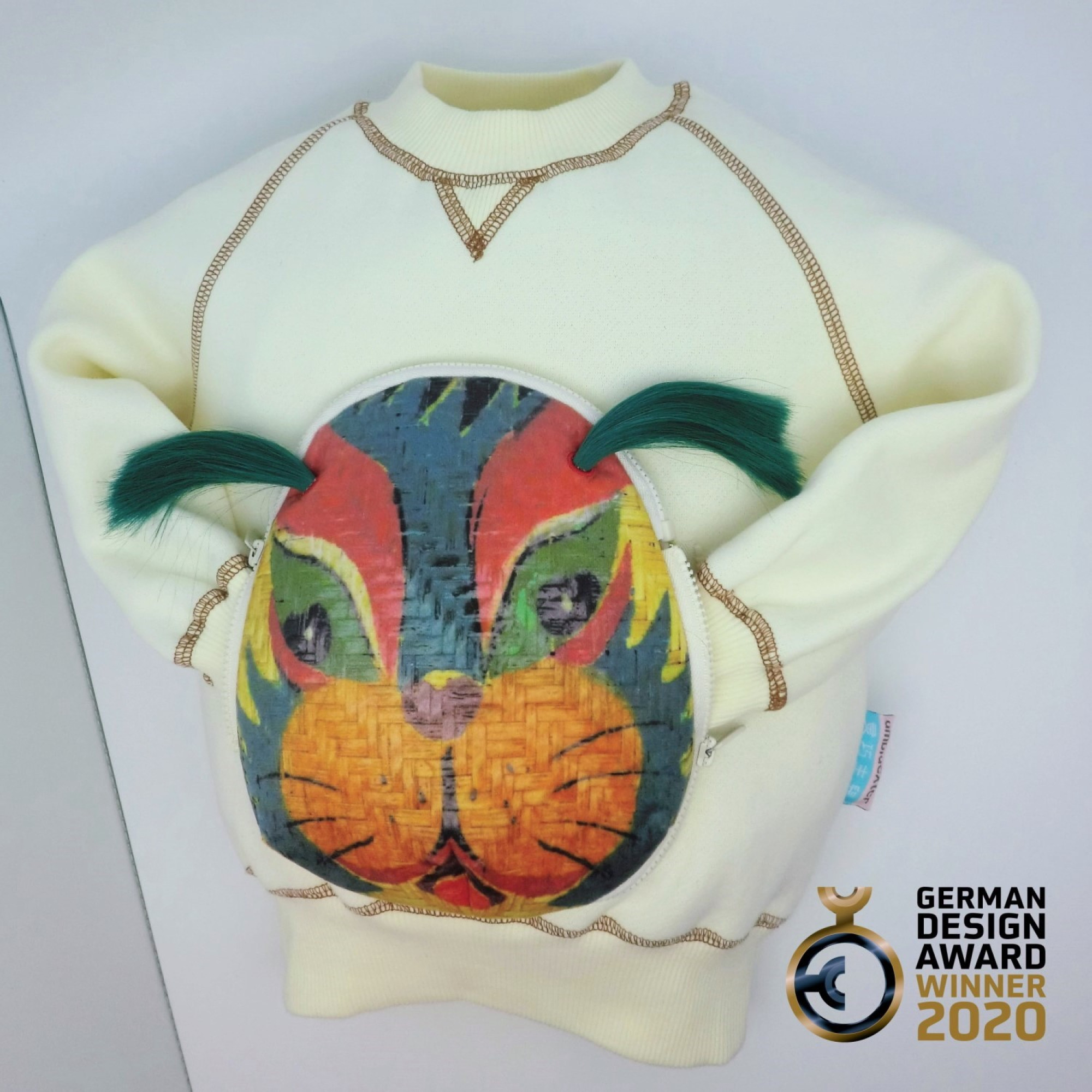 Vibrant Lion Face-Off Sweatshirt-FOS2034