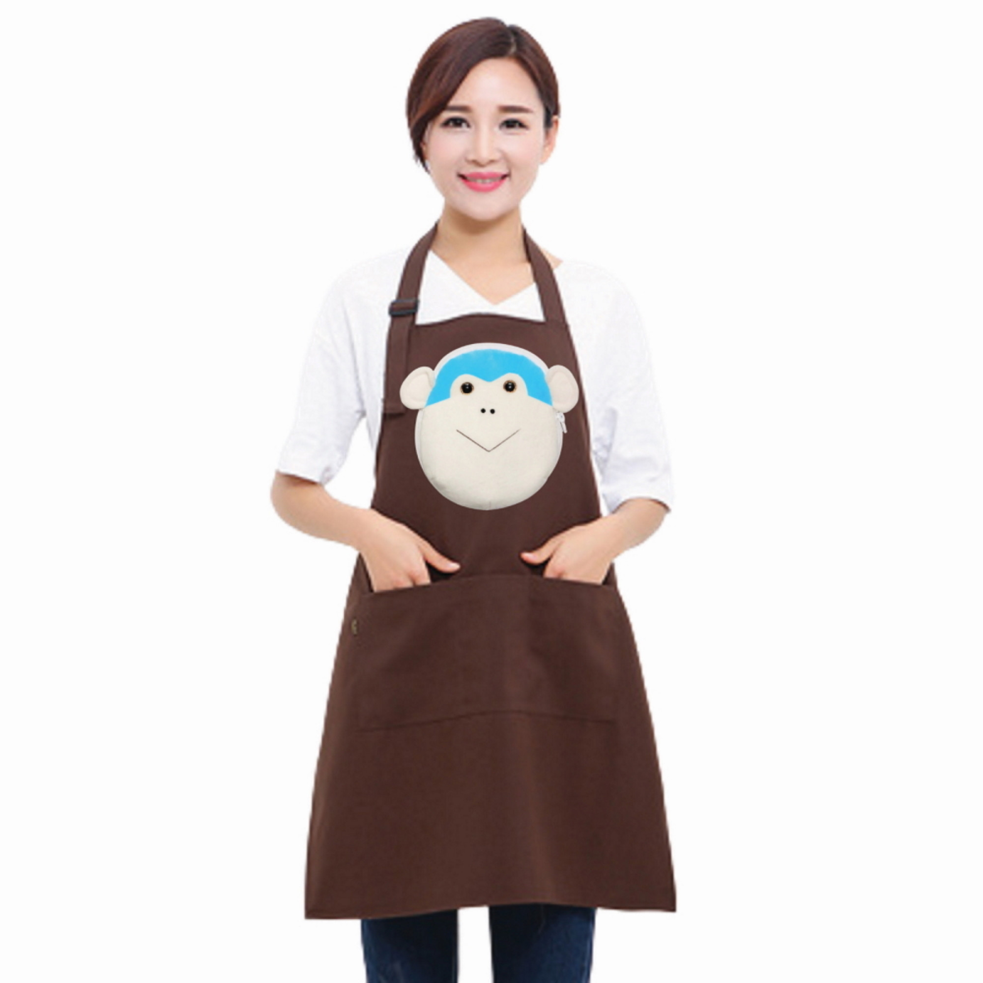 Apron ∙ Monkey Face-Off Apron-FOAP2272