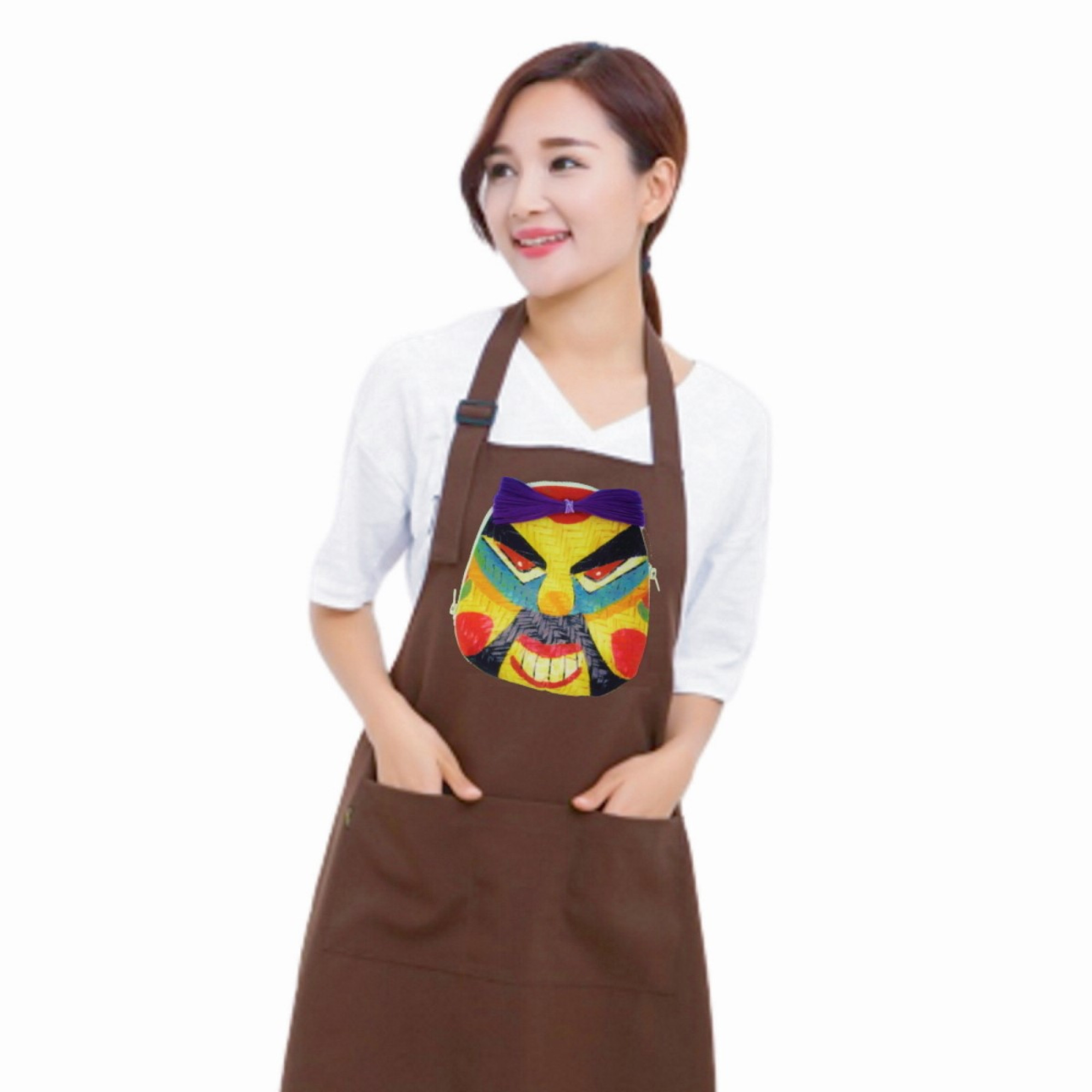 Apron ∙ Vibrant Pirate Face-Off Apron-FOAP2278