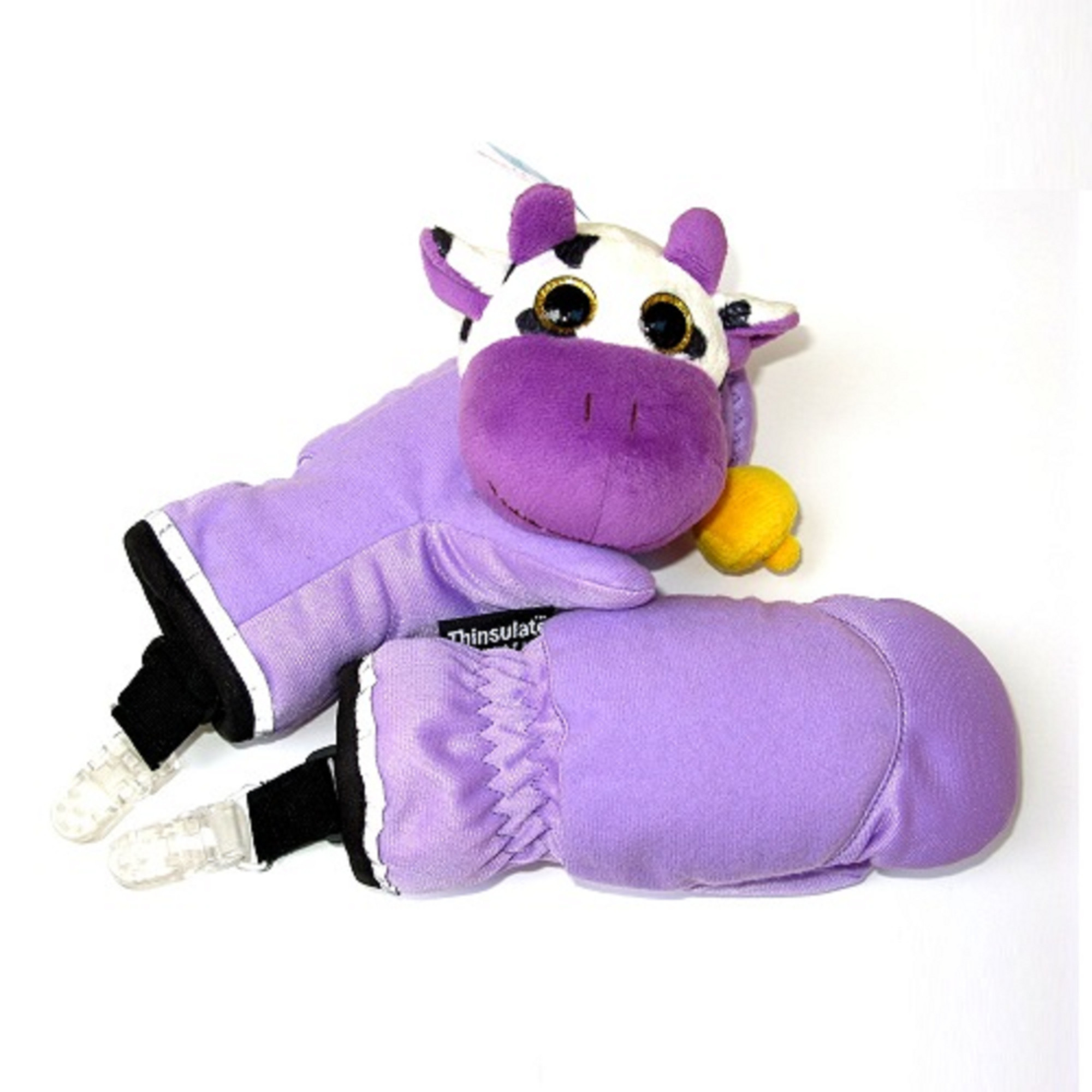 playful mittens with milk cow toy - M33