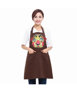 Apron ∙ Vibrant Clown Face-Off Apron-FOAP2275