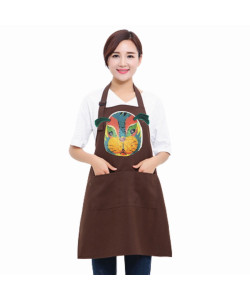 Apron ∙ Vibrant Lion Face-Off Apron-FOAP2275