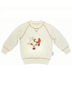 fun to wear sweatshirt with giraffe toy - FWS1724