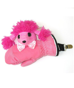 playful mittens with poodle toy - M31