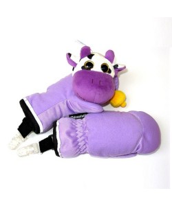 playful mittens with milk cow toy - M33