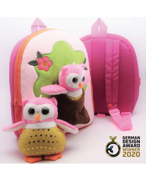 3D Owl from a Trunk School Bag-FOBP2003