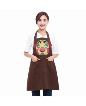 Apron ∙ Vibrant Clown Face-Off Apron-FOAP2275