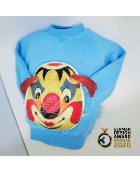 Vibrant Clown Face-Off Sweatshirt-FOS2032