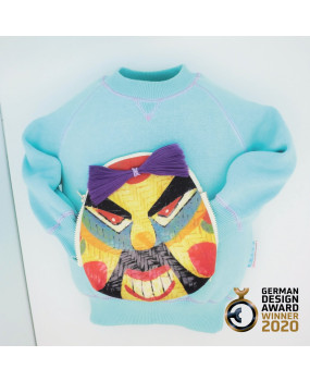 Vibrant Pirate Face-Off Sweatshirt-FOS2033