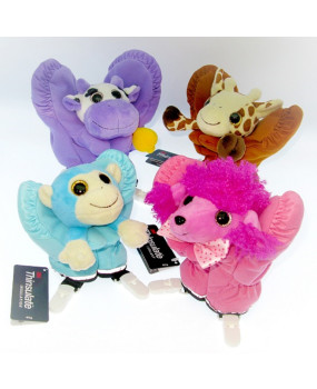 playful mittens with monkey toy - M32