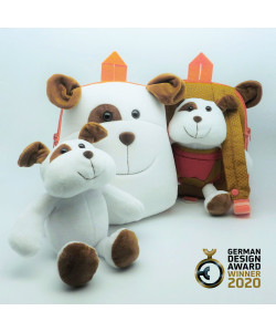 3合1田园狗双面小书包-FOBP2009