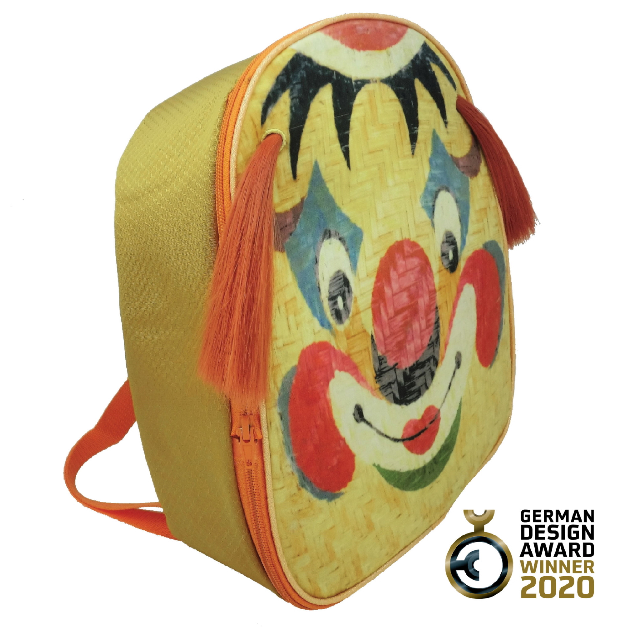 《馬戲團×京戲》小丑臉譜雙肩背包-FOBP2321