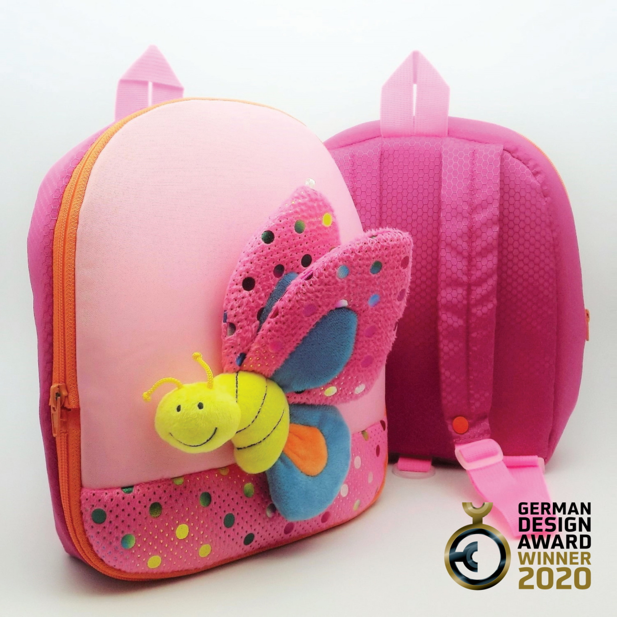 3D空中大彩蝶節能减碳兒童背包-FOBP2302